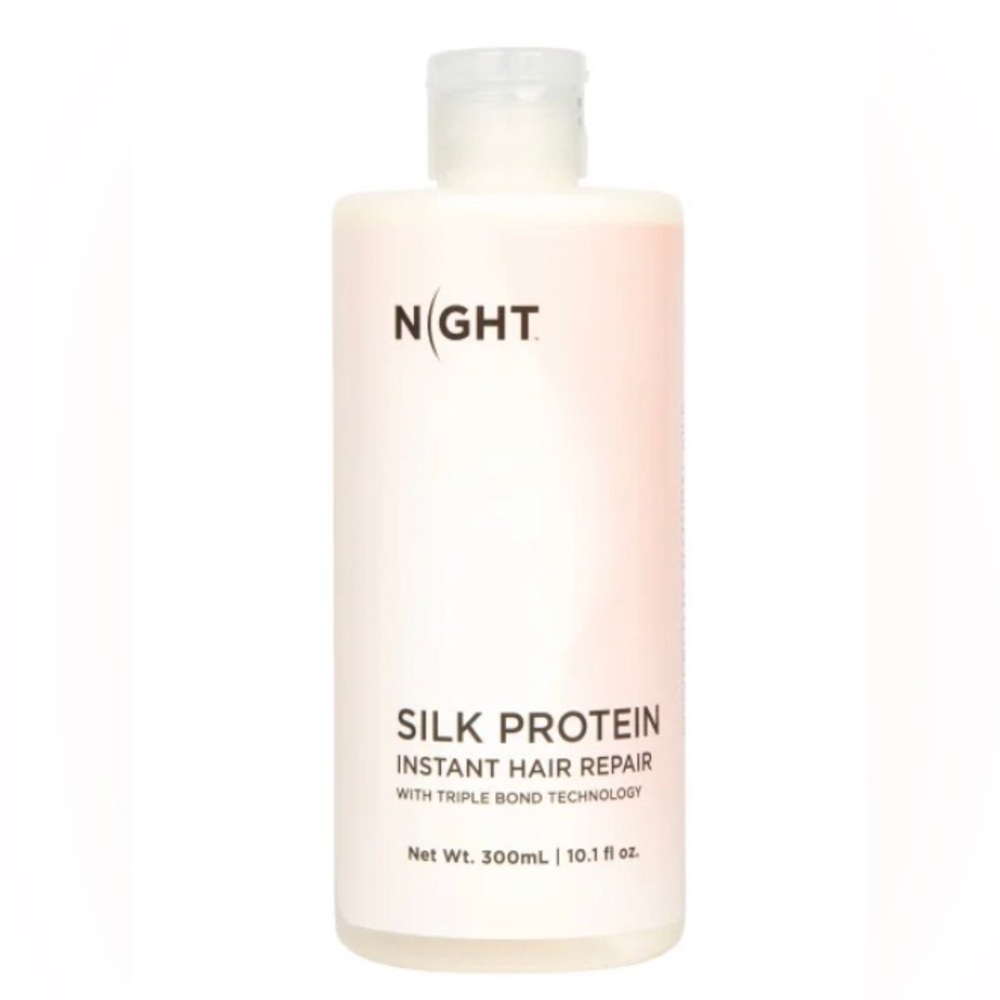 2-Pack. Night Silk Protein Hair Repair, Triple Bond Technology 300ml/10.1oz.